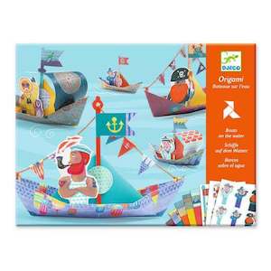 Pirates Arghhh: Djeco Craft | Origami Kit - Floating Boats