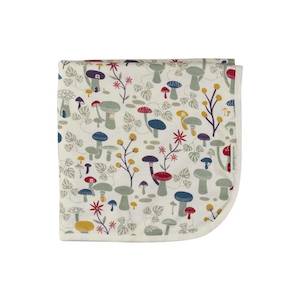 Woolbabe Merino/Organic Cotton Swaddle/Blanket | Wonder Spring