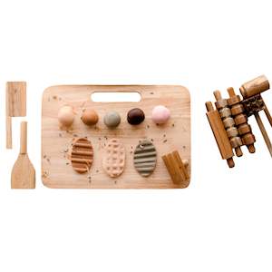 Wooden Play Dough Kit