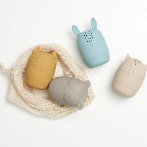 Over The Dandelions: Silicone Bath Toy Animals