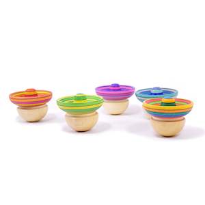 Mader Spinning Tops: Mader Roly Poly Stand Up Sombrero