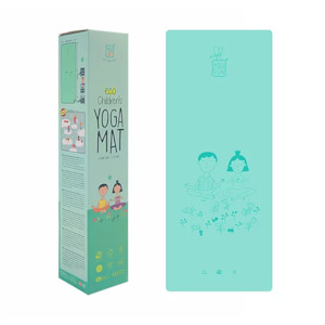 Yogi FUN Kids Yoga Deluxe Eco Mat | Turquoise