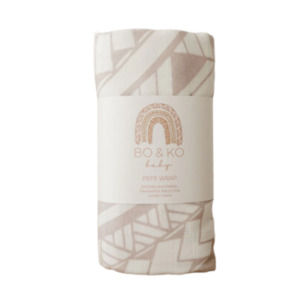 Te Reo Maori: Pacific Island Pepe Wrap | Mauve