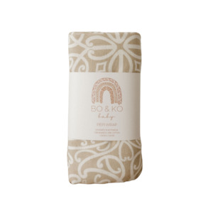 Te Reo Maori: Māori Pēpi Wrap | Beige