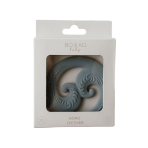 Koru Teether | Duck Egg Blue