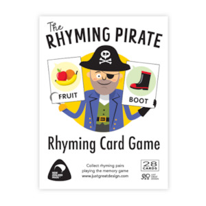 The Rhyming Pirate Rhyming Card Game