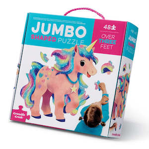 Crocodile Creek: Crocodile Creek Jigsaw | 48pc JUMBO Puzzle | Unicorn