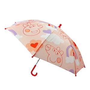 Peppa Pig Umbrella | Lilac Red Rainbows