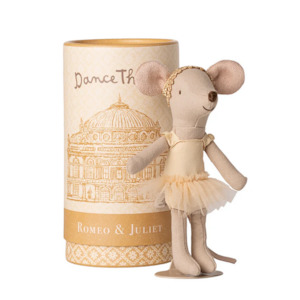 Maileg Mouse in Cylinder | Ballet Dancer | BIG Sister