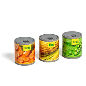 Erzi Wooden Canned Vegetables