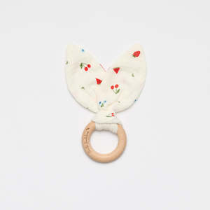 Over The Dandelions: Bunny Ears Teether Sweet Pickings