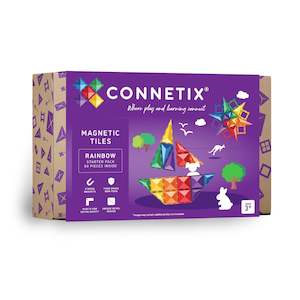 Connetix Tiles: Connetix | 60 Piece Rainbow STARTER Pack