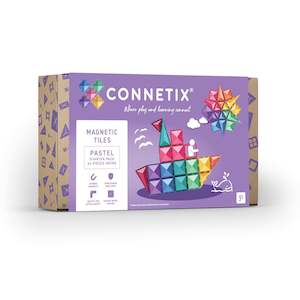 Connetix Tiles: Connetix PASTEL | 64 Piece STARTER Pack