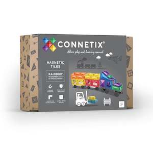 Connetix Tiles: Connetix | 50 Piece TRANSPORT Pack