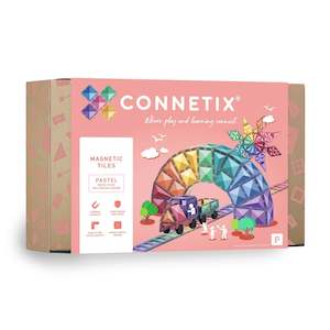 Connetix Tiles: Connetix PASTEL | 202 Piece MEGA Pack