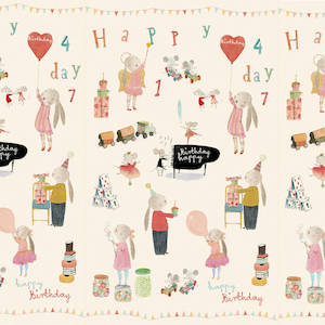 Gift Wrap: Maileg Gift Wrap Roll | Happy Day 10m