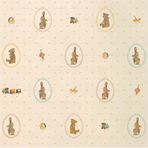 Maileg Gift Wrap Roll | Bunnies + Teddies 10m