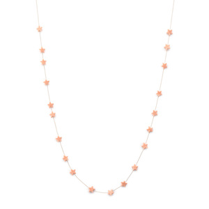 Muskhane: Muskhane Malla Stars Garland MINI | Blush