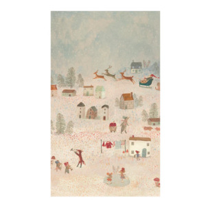 Maileg Gift Wrap Roll Christmas | Santa is Coming 10m