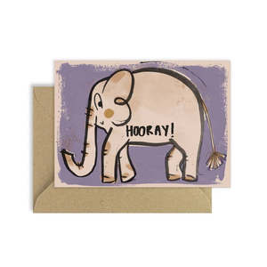 Greeting Gift Cards: Greeting Card | Hooray! Elephant