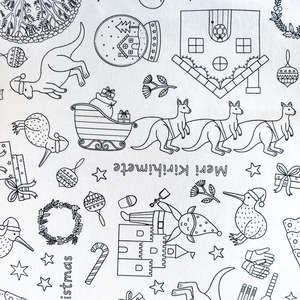 Sold Out: Colouring In Tablecloth Set | Christmas Down Under