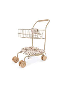 Gift Kid: Konges Sløjd Kids Shopping Cart | Verona Blues