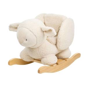 Christmas Edit Big Ticket Items: Nattou Rocking Toy Sheep Teddy - Ecru