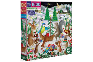 Christmas: eeBoo 1000pc Puzzle The Little Tree