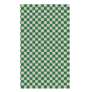 Maileg Gift Wrap Roll Christmas | Checker Green 10m