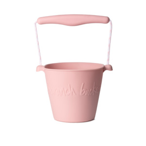 Summer Collection: Scrunch Collapsible Bucket - Dusty Rose