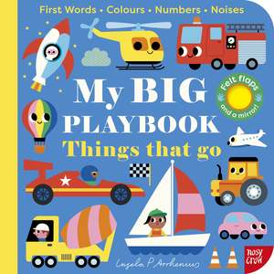 My BIG Playbook THINGS THAT GO (With Felt Flaps)