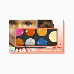 Newest: Djeco Face Paint Palette METALLIC