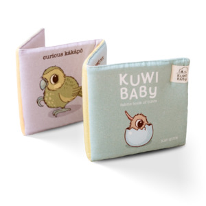 Bath Cloth Books: Kuwi Baby Fabric Book | Book of Birds
