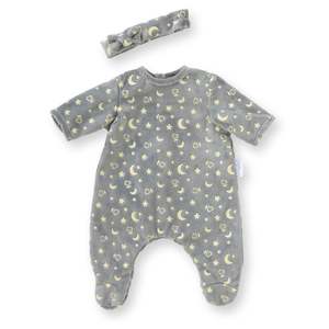 Gift Toddler: Corolle Clothing for 30cm | Glow-in-the-Dark PJs & Headband