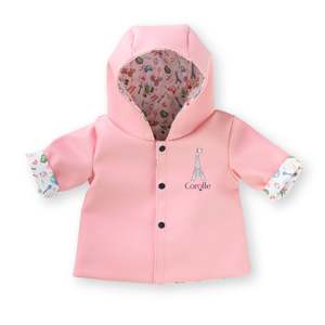 Gift Toddler: Corolle Clothing for 30cm | Reversible Raincoat
