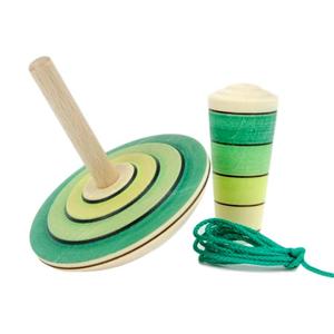Mader My First Spinning Top with Starter | Green