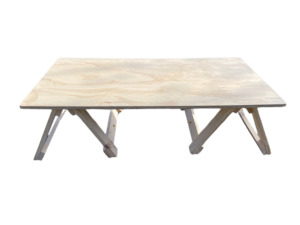 Mermaid Themed Kids Birthday Hire: Picnic Trestle Tables (For Hire)