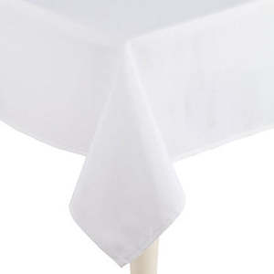 Large White Linen Table Cloth (For Hire)
