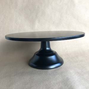 Black Cake Stand - Short (For Hire)