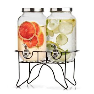 Drink Dispenser - Dual (black) (For Hire)