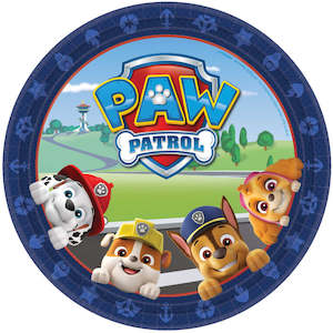Paw Patrol Adventures 23cm Round Paper Plates (PK8)