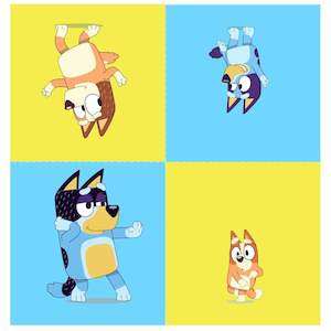 Bluey Birthday Party: Bluey Napkins