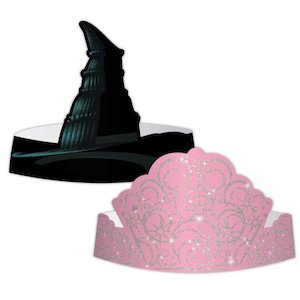 Wicked Paper Tiara and Hat (PK8)