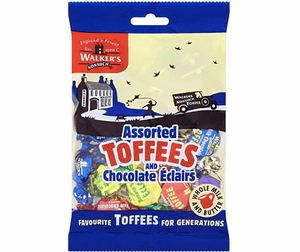 Walkers Toffees and Eclairs 150gm
