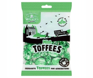 Chews: Walkers Mint Toffees 150gm