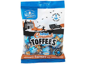 Chews: Walkers Salted Caramel Toffees 150gm