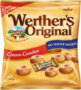 Werther’s Cream Candies – No Sugar Added 60g