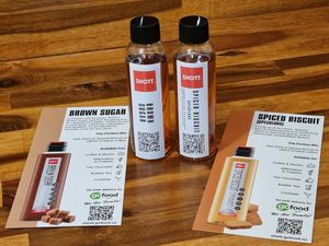 Beverages: SHOTT Sampler – Spiced Biscuit/Brown Sugar