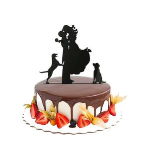 Cupcake Toppers: Mr & Mrs Cake Topper NEW