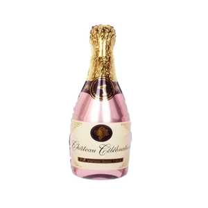 Balloon Foil: Deluxe Champagne Bottle Balloon 1 metre tall
